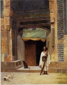 unknow artist Arab or Arabic people and life. Orientalism oil paintings 63